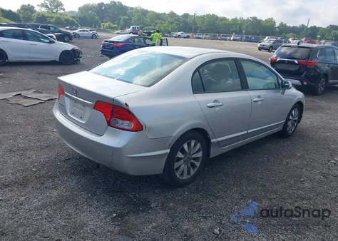 2010 Honda Civic Ex-L из США, поврежденный, VIN 19XFA1F91AE055553